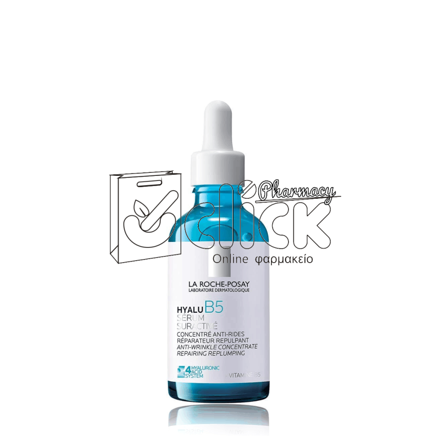 LA ROCHE-POSAY Hyalu B5 Suractivated Serum Αντιρυτιδικός Ορός για Επανόρθωση & Αναπλήρωση 50ml