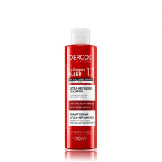 VICHY Dercos Collagen Filler 17 Ultra-Repairing Shampoo Επανορθωτικό Σαμπουάν Μαλλιών κατά του Σπασίματος 200ml