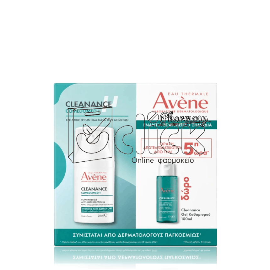 AVENE Promo Pack με Cleanance Comedomed+ Κρέμα-Gel κατά των Ατελειών 30ml & Δώρο Gel Καθαρισμού 100ml