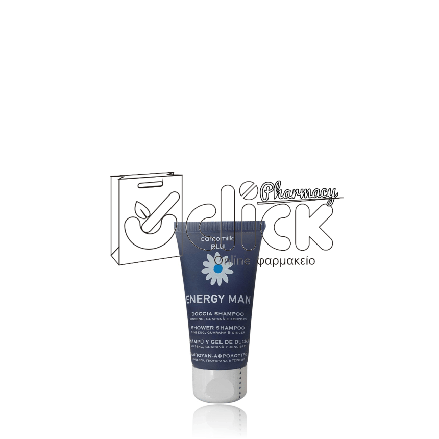 CAMOMILLA BLU Energy Man 2in1 Shower & Shampoo 50ml CAMOMILLA BLU Energy Man 2in1 Shower & Shampoo 50ml