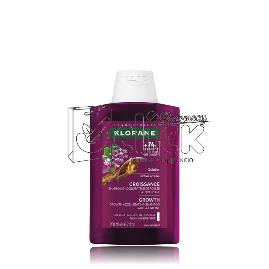 KLORANE Quinine Length Σαμπουάν Eπιτάχυνσης της Aνάπτυξης με Αδενοσίνη και Κινίνη 200ml KLORANE Quinine Length Σαμπουάν Eπιτάχυνσης της Aνάπτυξης με Αδενοσίνη και Κινίνη 200ml