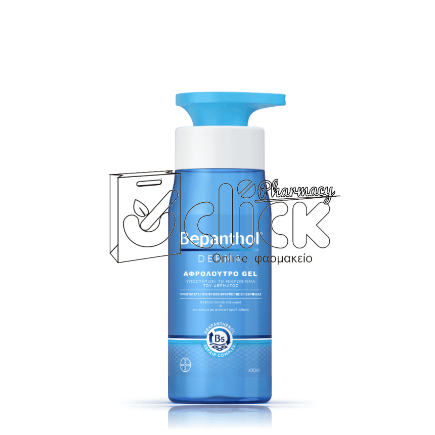 BEPANTHOL Derma Αφρόλουτρο Gel 400ml BEPANTHOL Derma Αφρόλουτρο Gel 400ml