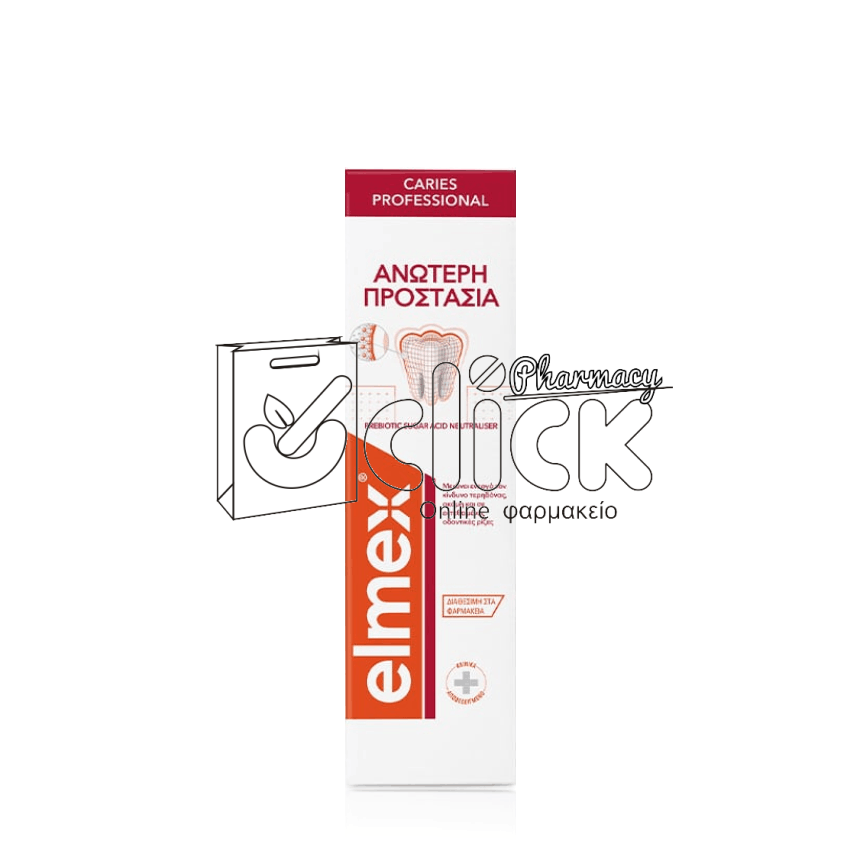 ELMEX Caries Protection Professional Οδοντόκρεμα για Προστασία από Τερηδόνα & Ενίσχυση του Σμάλτου 75ml ELMEX Caries Protection Professional Οδοντόκρεμα για Προστασία από Τερηδόνα & Ενίσχυση του Σμάλτου 75ml