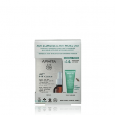 APIVITA Promo Anti-Blemishes & Anti-Marks Duo με Just Bee Clear Serum Ορός Λείανσης για Ατέλειες & Σημάδια Ακμής 30ml & Δώρο Just Bee Clear Moisturizer Κρέμα Κατά των Ατελειών για Ενυδάτωση & Ματ Αποτέλεσμα 15ml