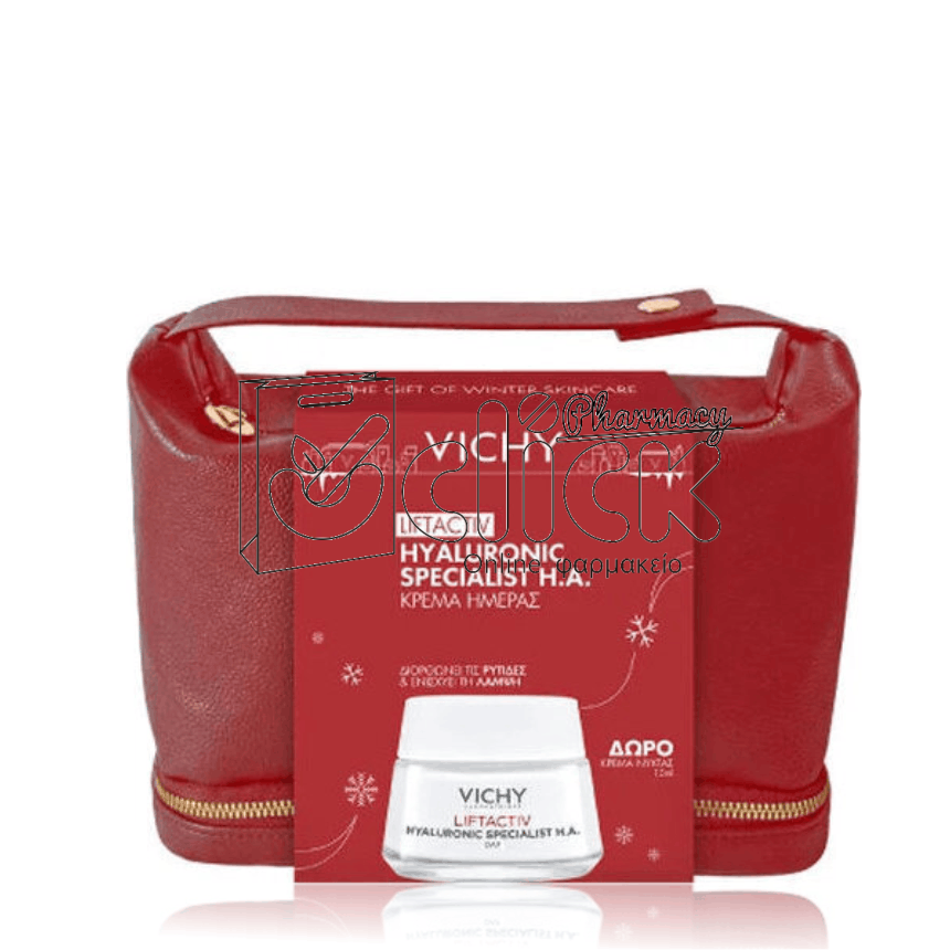 VICHY Promo με Liftactiv Hyaluronic Specialist H.A. Κρέμα Ημέρας για Κανονική & Μεικτή Επιδερμίδα 50ml & Δώρο Liftactiv Collagen Specialist 16 Κρέμα Νύχτας 15ml & Νεσεσέρ VICHY Promo με Liftactiv Hyaluronic Specialist H.A. Κρέμα Ημέρας για Κανονική & Μεικτή Επιδερμίδα 50ml & Δώρο Liftactiv Collagen Specialist 16 Κρέμα Νύχτας 15ml & Νεσεσέρ