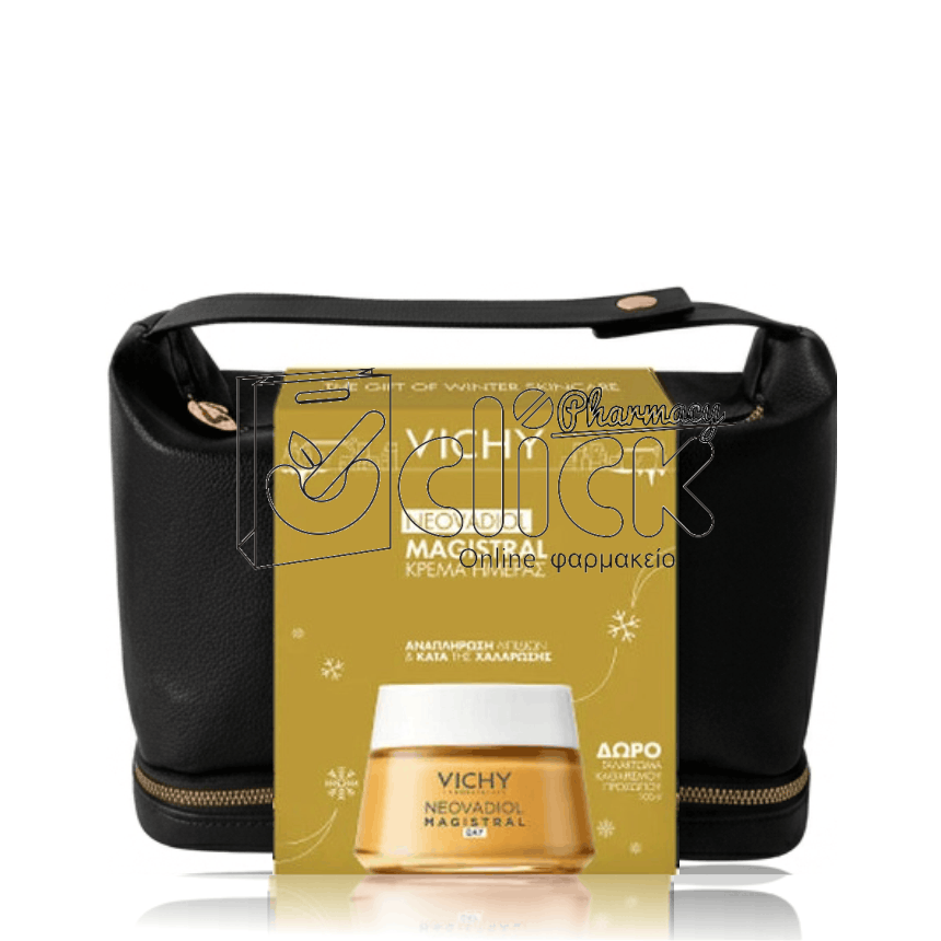 VICHY Promo με Neovadiol Magistral Κρέμα Ημέρας Αναπλήρωσης Λιπιδίων & Σύσφιξης 50ml & Δώρο Purete Thermale Γαλάκτωμα Καθαρισμού 100ml & Νεσεσέρ VICHY Promo με Neovadiol Magistral Κρέμα Ημέρας Αναπλήρωσης Λιπιδίων & Σύσφιξης 50ml & Δώρο Purete Thermale Γαλάκτωμα Καθαρισμού 100ml & Νεσεσέρ