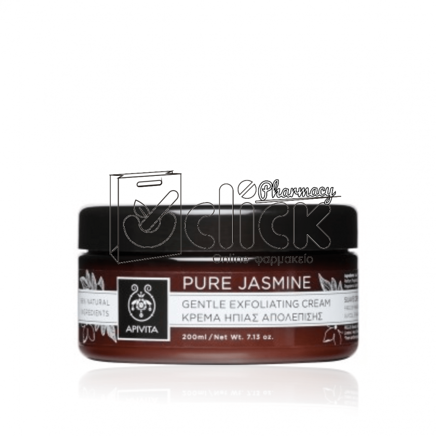 APIVITA Pure Jasmine Κρέμα Ήπιας Απολέπισης με Γιασεμί 200ml