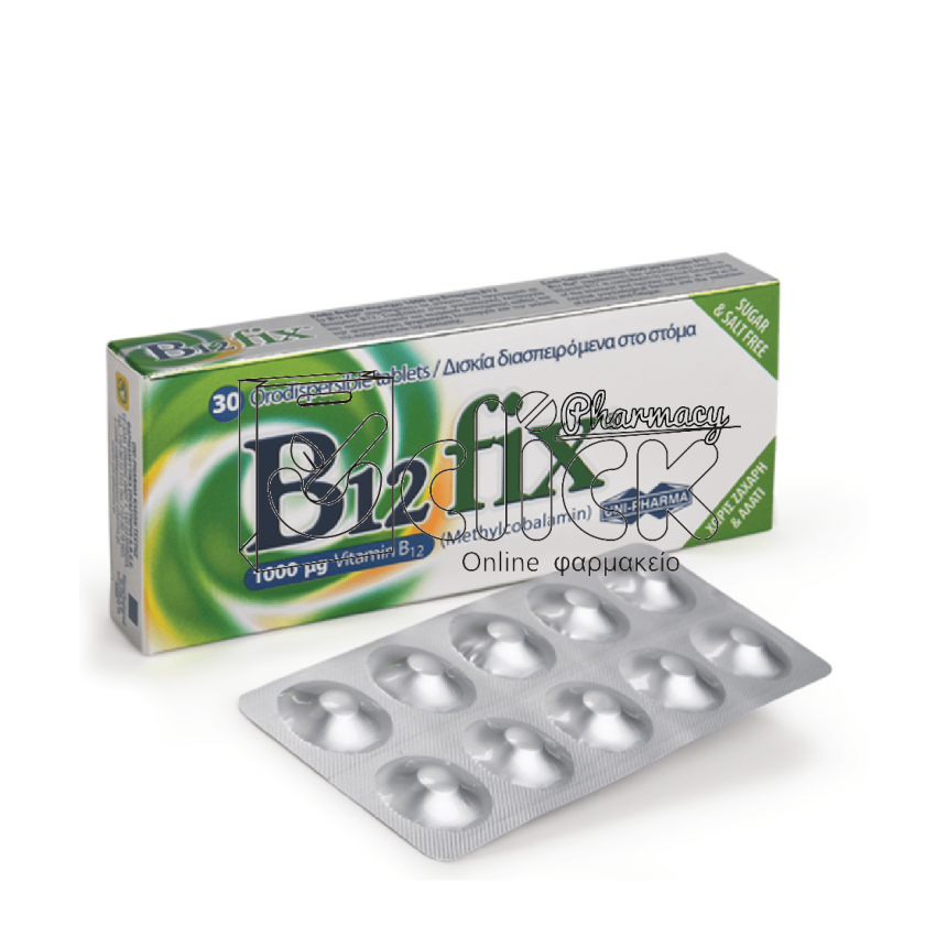 UNI-PHARMA B12 FIX 1000μg (Methylcobalamin) x30