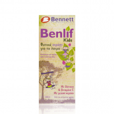 BENNETT Benlif Kids Παιδικό Φυτικό Σιρόπι για το Λαιμό 200ml