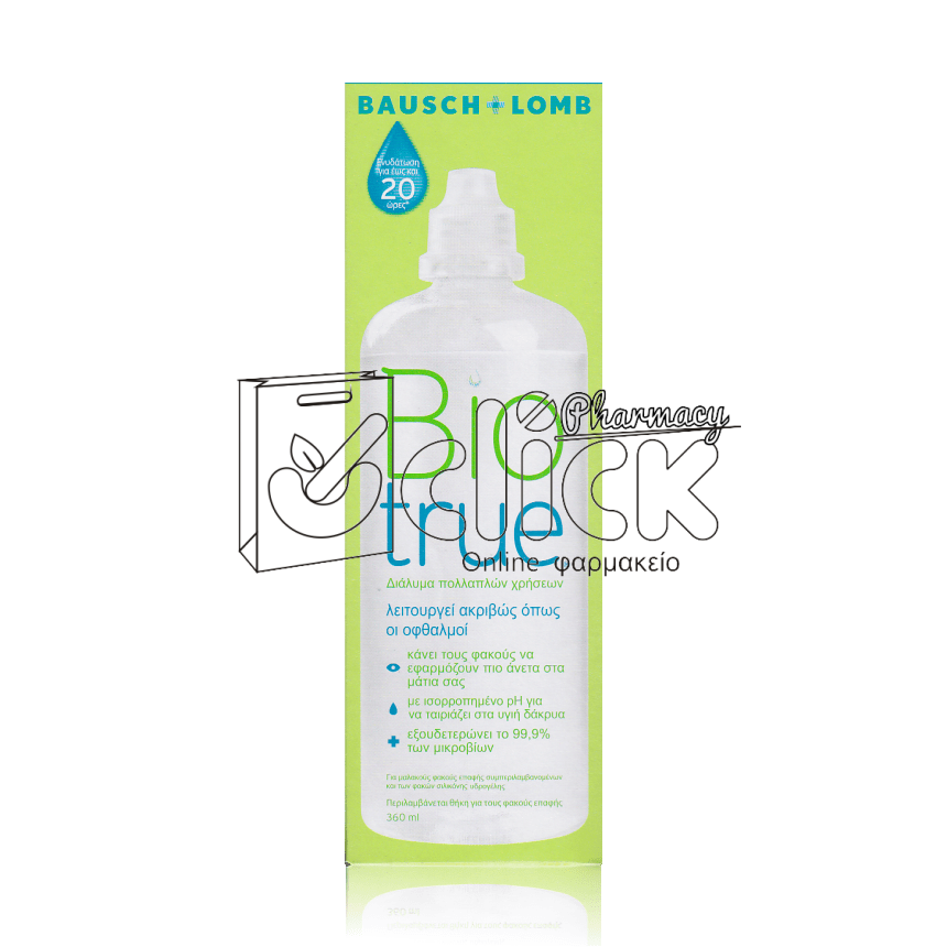 BIOTRUE Υγρό Φακών Επαφής 360ml