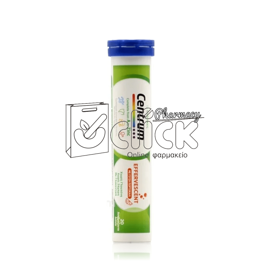 CENTRUM A-Zinc x20 αναβράζοντα δισκία