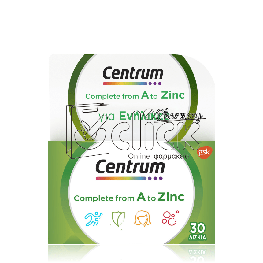 CENTRUM A-Zinc x30 δισκία