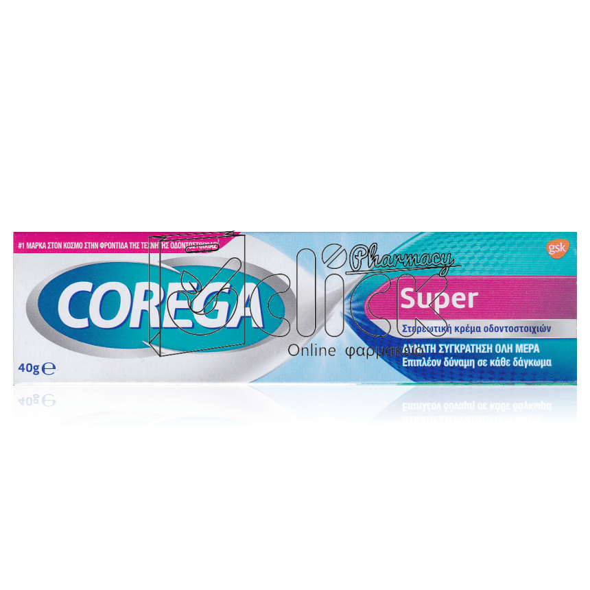 COREGA Super Στερεωτική Κρέμα Οδοντοστοιχιών 40g 