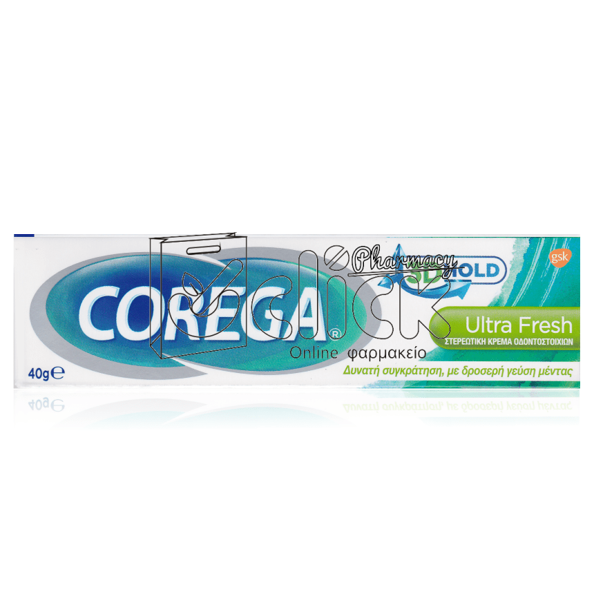COREGA Ultra Στερεωτική Κρέμα οδοντοστοιχιών 40g 