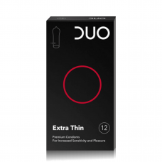 DUO Extra Thin Προφυλακτικά Πολύ Λεπτά 12τμχ