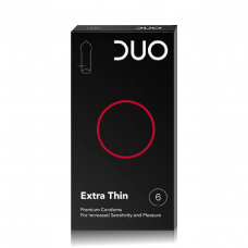 DUO Extra Thin Προφυλακτικά Πολύ Λεπτά 6τμχ