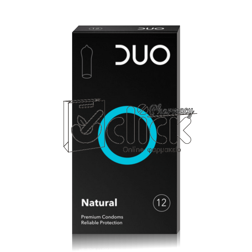 DUO Natural Προφυλακτικά Κανονικά 12τμχ DUO Natural Προφυλακτικά Κανονικά 12τμχ