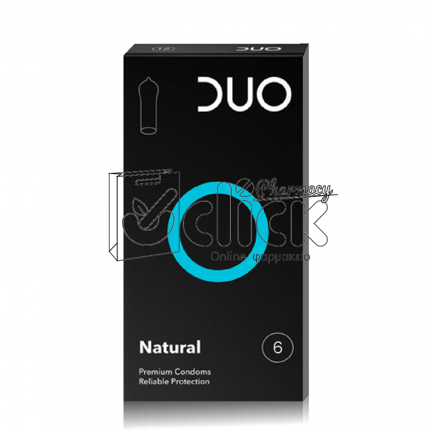 DUO Natural Προφυλακτικά Κανονικά 6τμχ