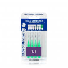 ELGYDIUM MONOCOMPACT 1,1 GREEN μεσοδόντια βουρτσάκια 4τμχ