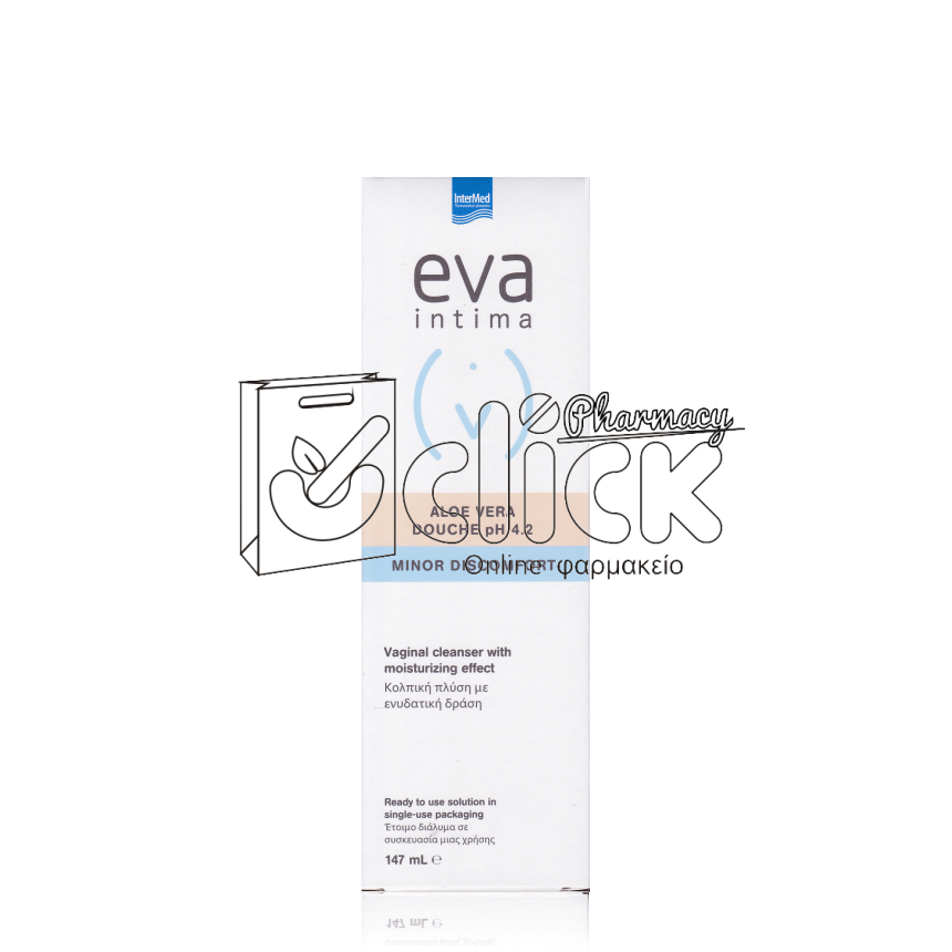 INTERMED EVA DOUCHE Aloe Vera Κολπική Πλύση με Αλόη 147ml INTERMED EVA DOUCHE Aloe Vera Κολπική Πλύση με Αλόη 147ml
