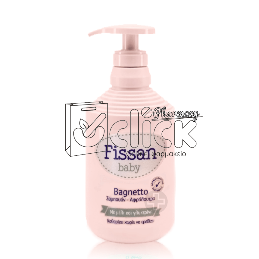FISSAN Baby Bagnetto Σαμπουάν - Αφρόλουτρο 500ml 