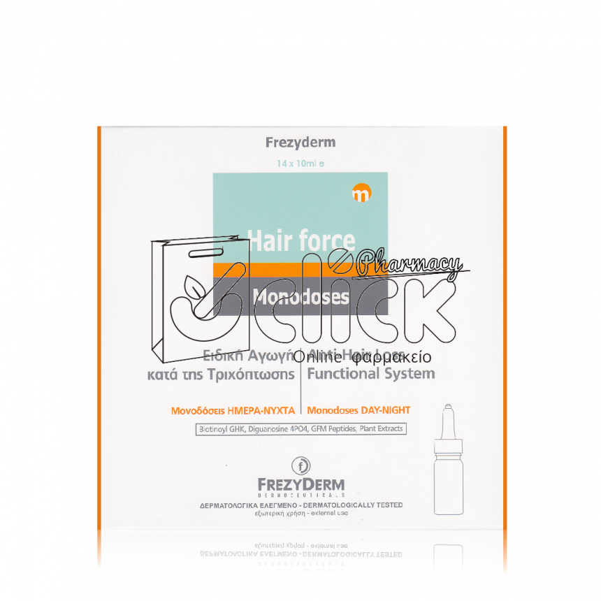 FREZYDERM Hair Force Monodose Day/Night 14x10ml