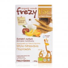FREZYDERM Frezylac BIO Μήλο-Μπανάνα-Πορτοκάλι 200gr