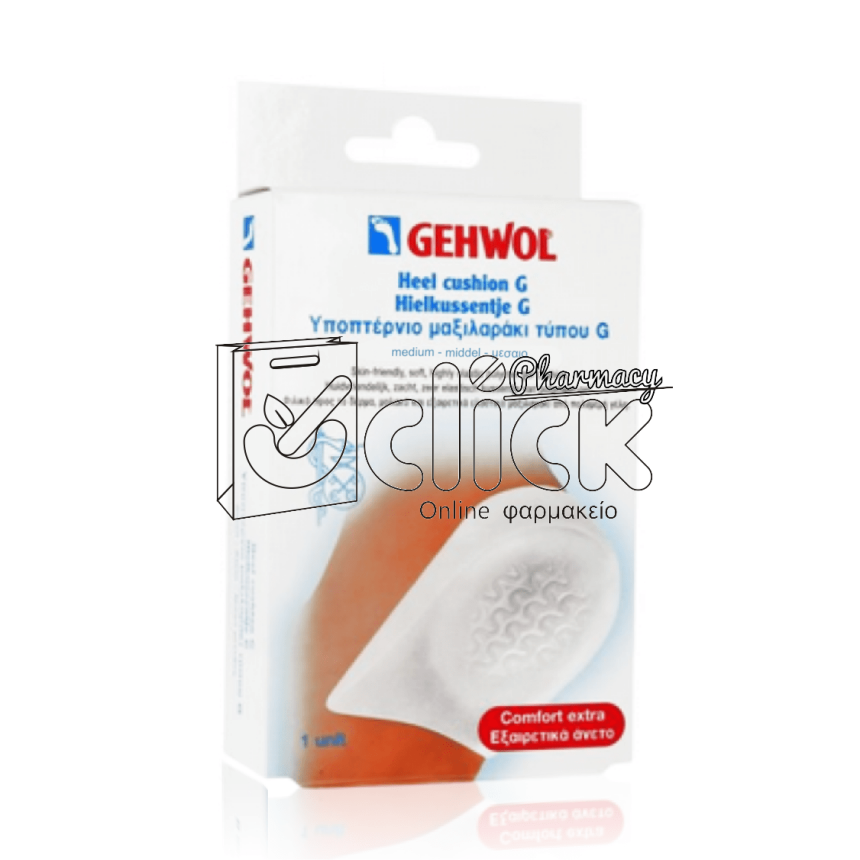 GEHWOL Heel Cushion G medium Υποπτέρνιο μαξιλαράκι τύπου G 2τμχ