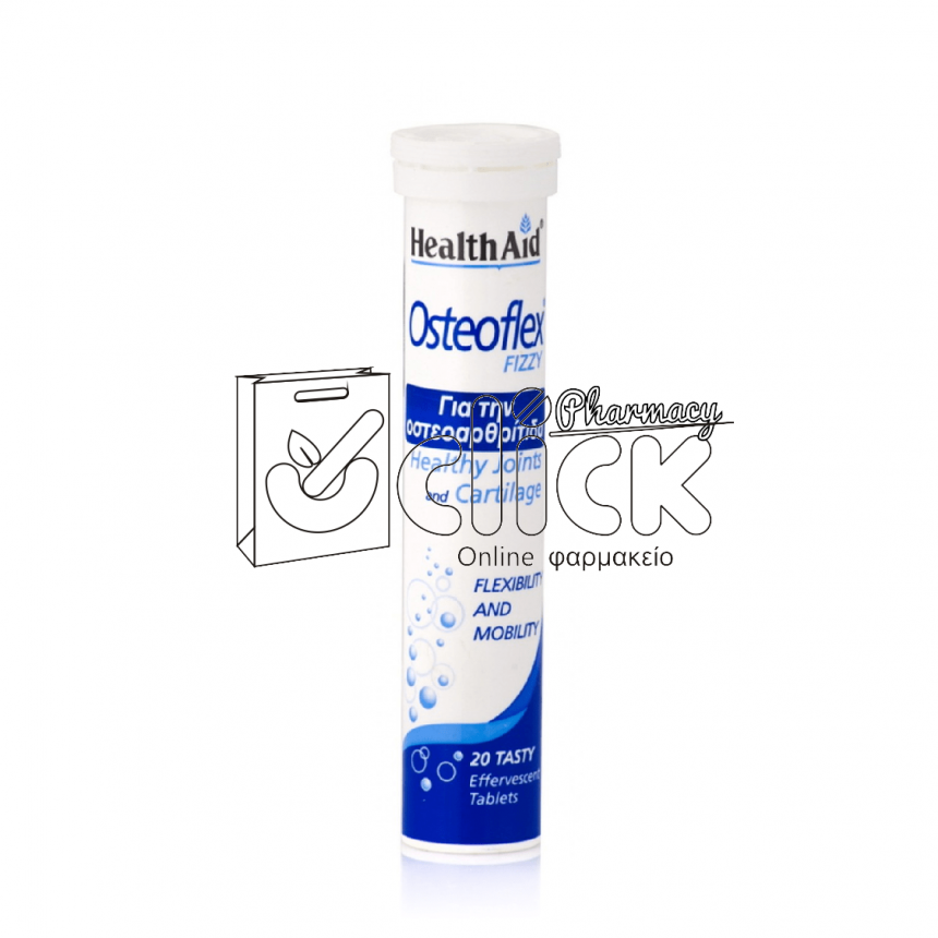 HEALTH AID Osteoflex Fizzy 20 αναβράζοντα δισκία