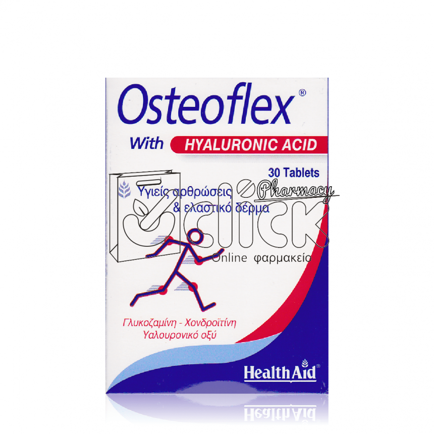 HEALTH AID Osteoflex Hyaluronic 30 ταμπλέτες 