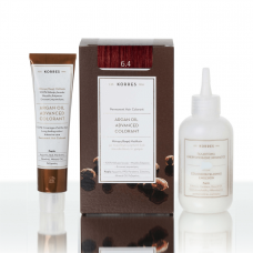 KORRES ΒΑΦΗ ΜΑΛΛΙΩΝ ARGAN OIL ADVANCED COLORANT - 6.4  Ξανθό σκούρο χάλκινο 