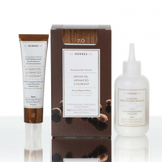 KORRES ΒΑΦΗ ΜΑΛΛΙΩΝ ARGAN OIL ADVANCED COLORANT - 7.0 Ξανθό φυσικό 