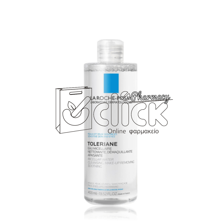 LA ROCHE-POSAY Toleriane Eau Micellaire Νερό καθαρισμού προσώπου 400ml