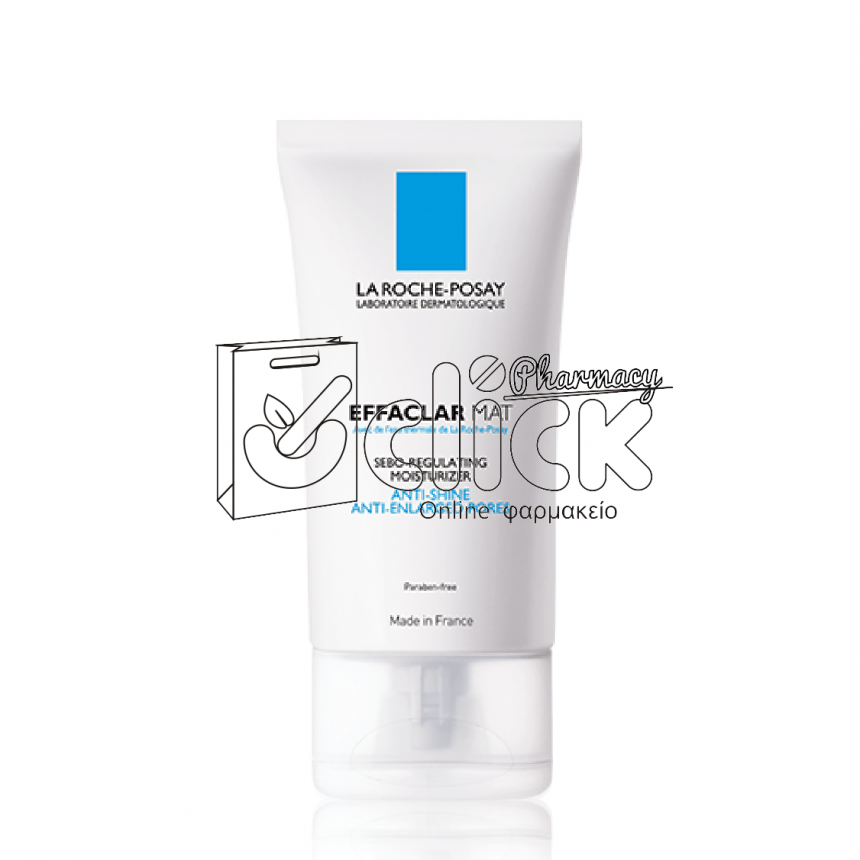 LA ROCHE-POSAY Effaclar Mat Σμηγματορυθμιστική Κρέμα Προσώπου 40ml