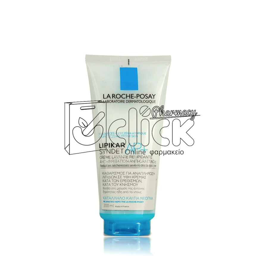 LA ROCHE-POSAY Lipikar Syndet AP+ Αφρόλουτρο για Ατοπική Δερματίτιδα 200ml 