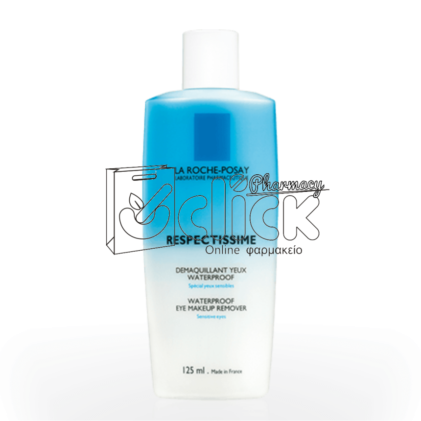 LA ROCHE-POSAY Respectissime Demaquillant Yeux Waterproof Ντεμακιγιάζ Ματιών 125ml 