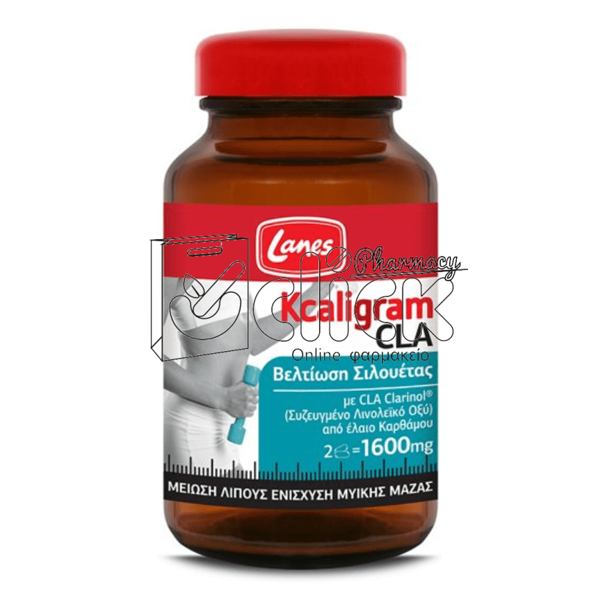 LANES Kcaligram CLA 1600mg κάψουλες x60