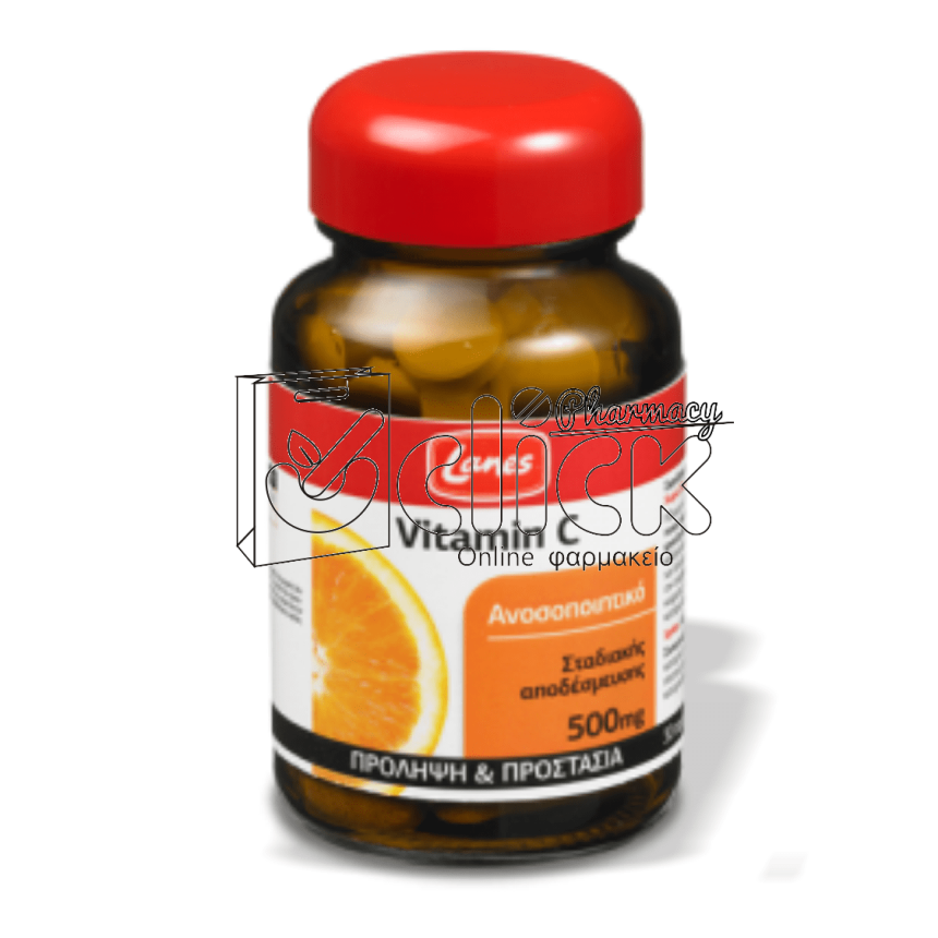 LANES Vitamin C 500mg δισκία x30