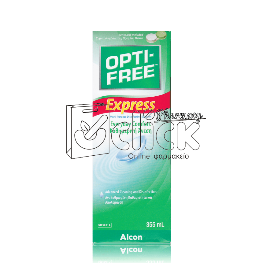 OPTI-FREE EXPRESS Υγρό Φακών Επαφής 355ml