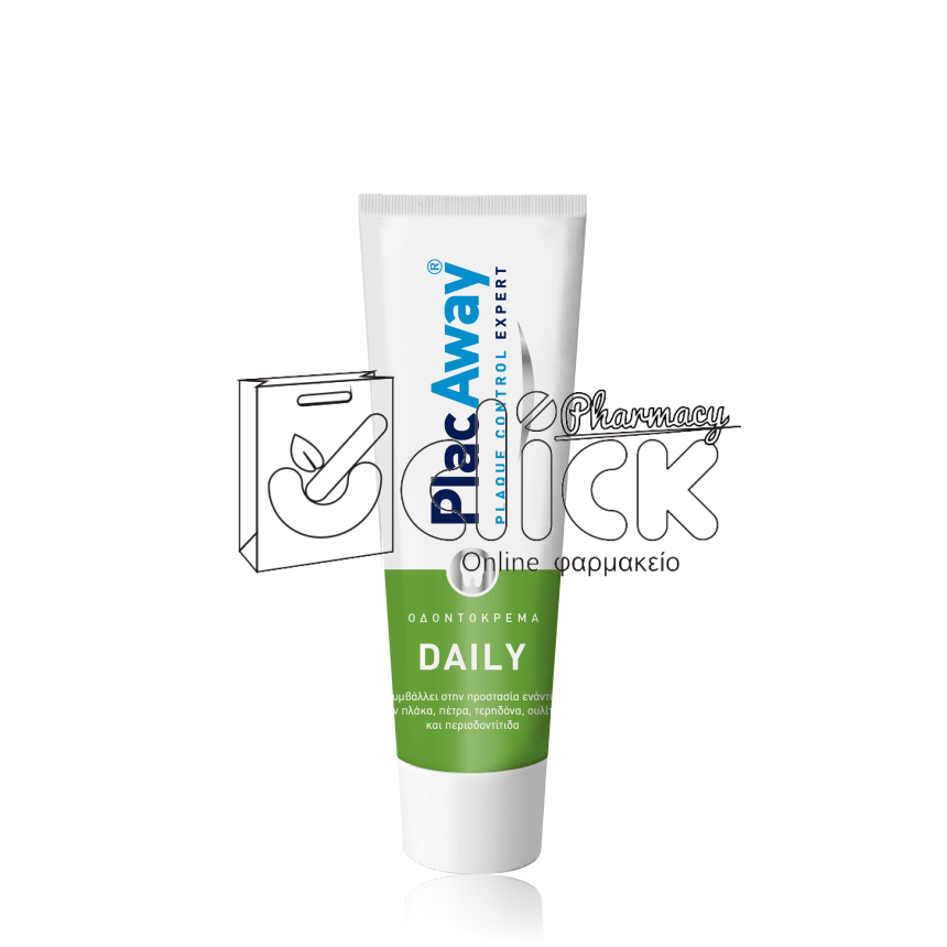 PLAC AWAY DAILY CARE Οδοντόκρεμα 75ml
