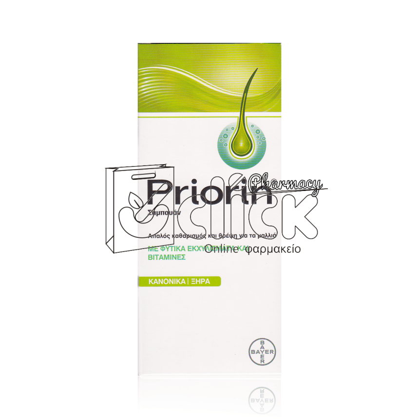 BAYER Priorin Σαμπουάν κατά της τριχόπτωσης για κανονικά/ξηρά μαλλιά 200ml