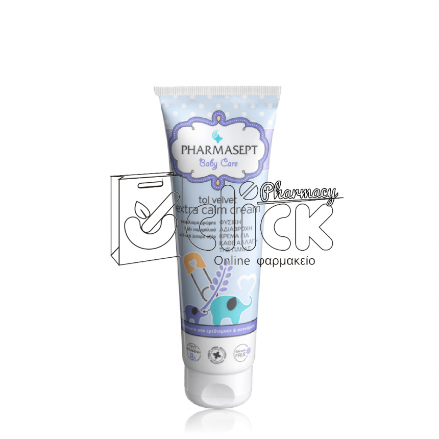 PHARMASEPT Baby Care Extra Calm Cream Αδια΄βροχη κρέμα για κάθε αλλαγή της πάνας 150ml