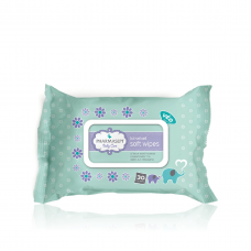 PHARMASEPT Baby Care Extra Soft Wipes Απαλά μαντηλάκια καθαρισμού για πρόσωπο & χέρια 30τμχ