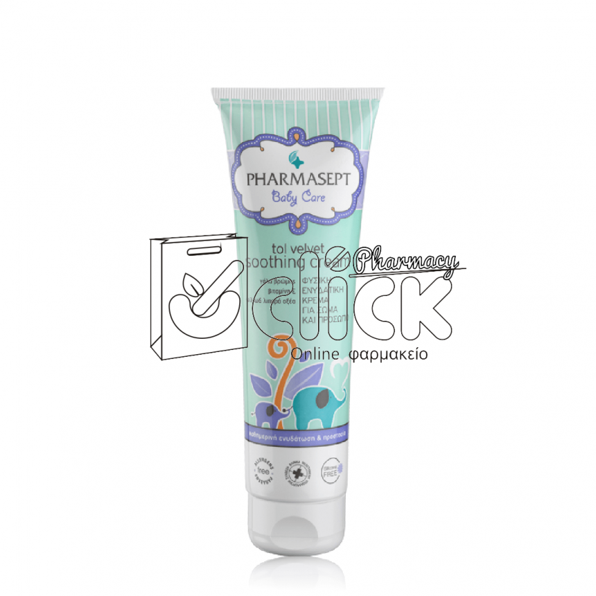 PHARMASEPT Baby Care Soothing Cream Απαλή κρέμα για σώμα και πρόσωπο 150ml