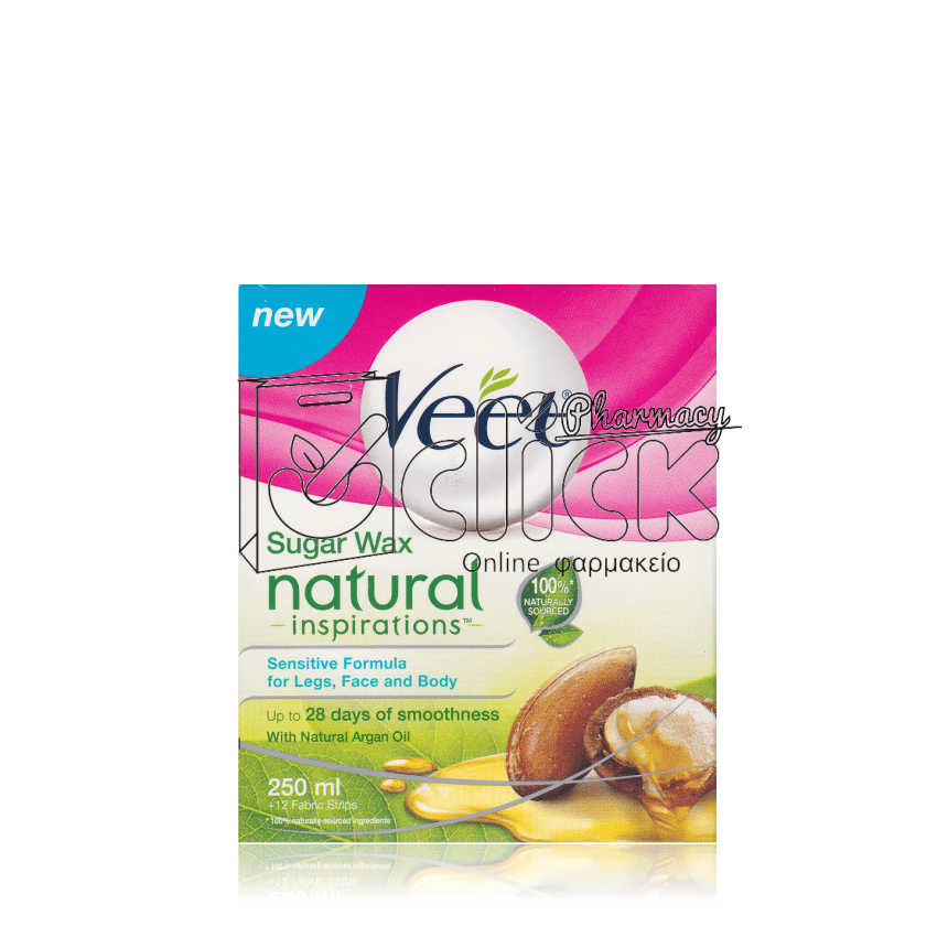 VEET Natural Inspirations Δοχείο ζεστού κεριού 250ml