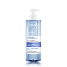 VICHY Dercos Shampoo Mineral Απαλό & Τονωτικό Καθημερινό Σαμπουάν για όλη την οικογένεια 400ml