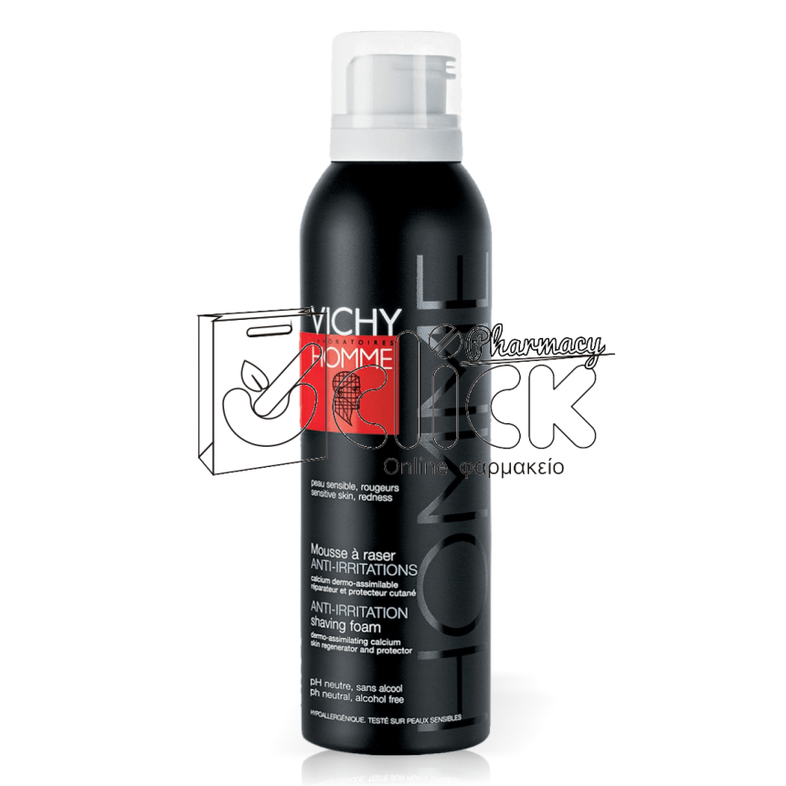VICHY Homme Gel Ξυρίσματος κατά των ερεθισμών 150ml