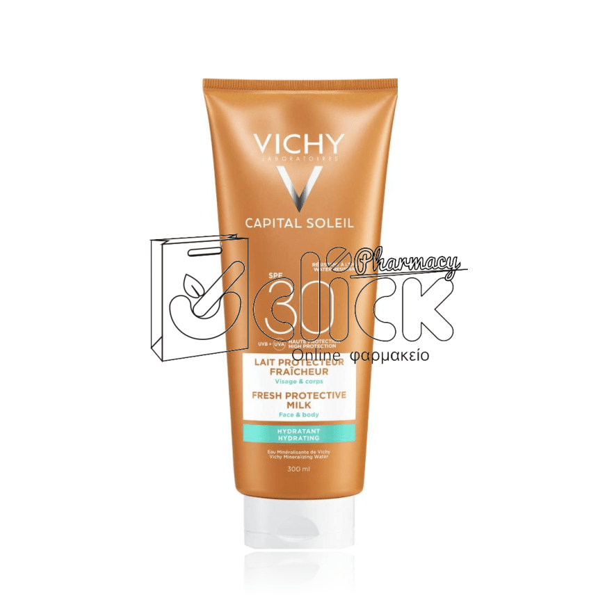 VICHY Capital Soleil Γαλάκτωμα SPF 30 πρόσωπο και σώμα 300ml