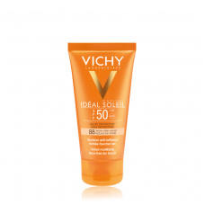 VICHY Ideal Soleil Ματ αποτέλεσμα και Χρώμα SPF 50 Αντηλιακή κρέμα με χρώμα 50ml