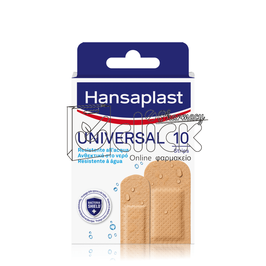HANSAPLAST Universal Επιθέματα ανθεκτικά στο νερό 10τμχ